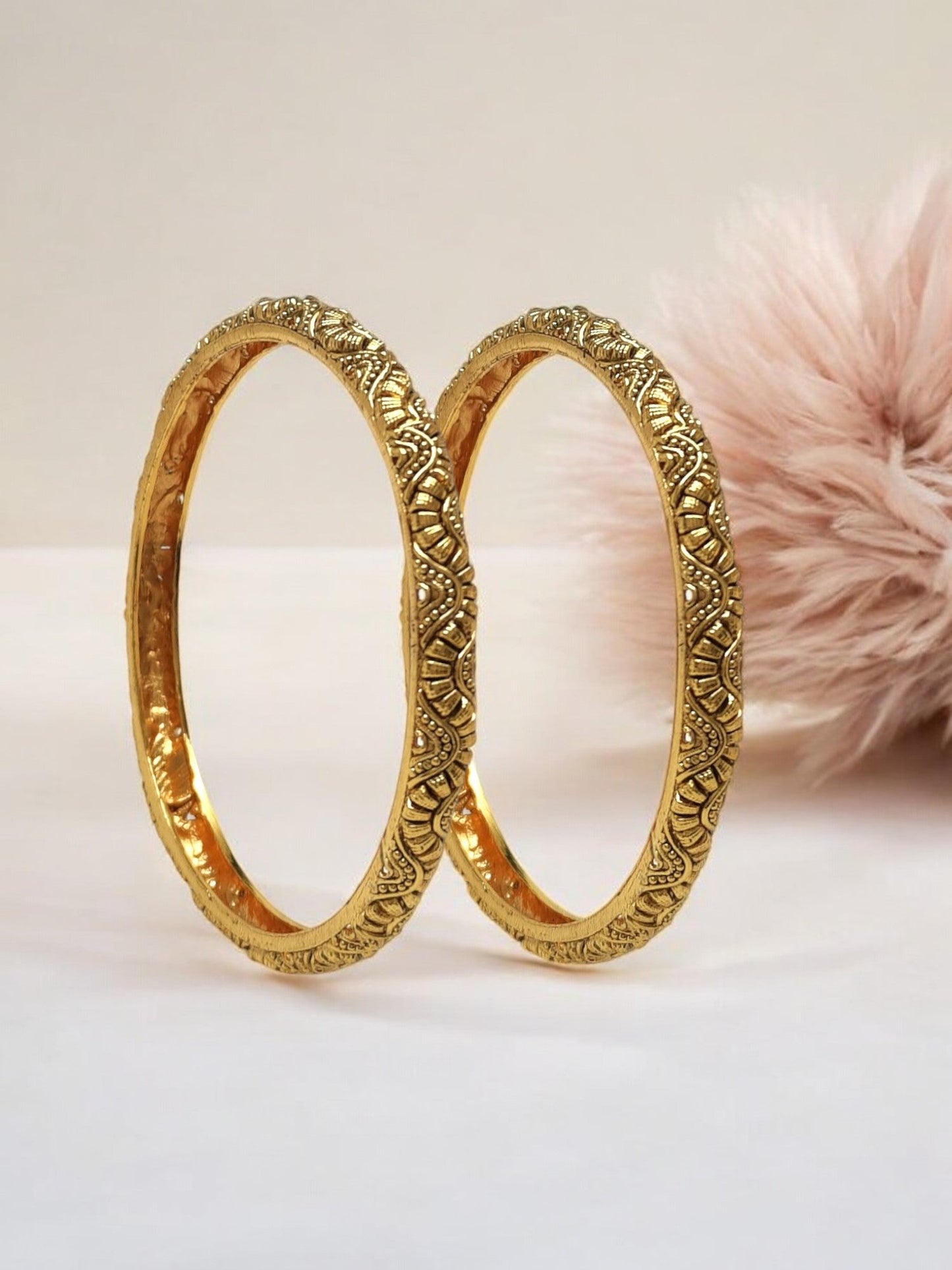 Simran Golden Bangle