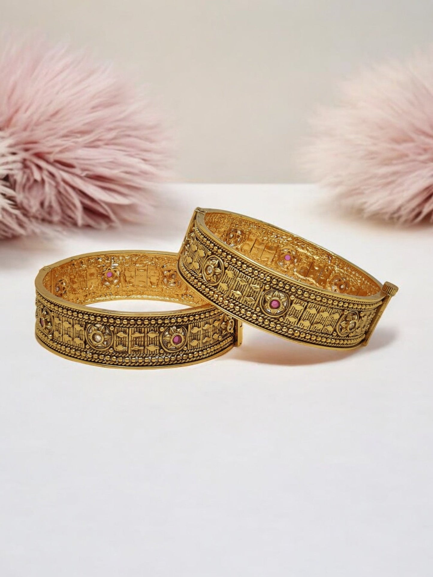 Isha Golden Bangle