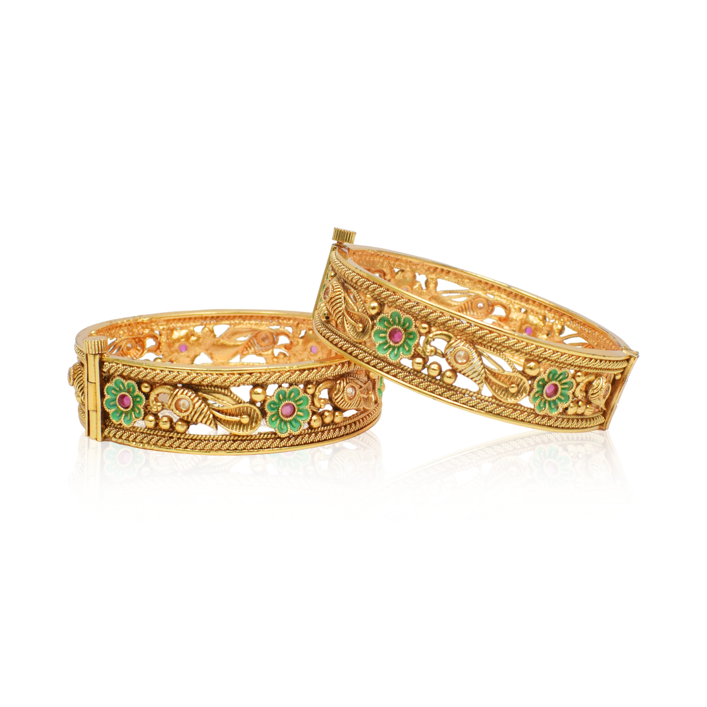 Meenakshi Golden Bangle