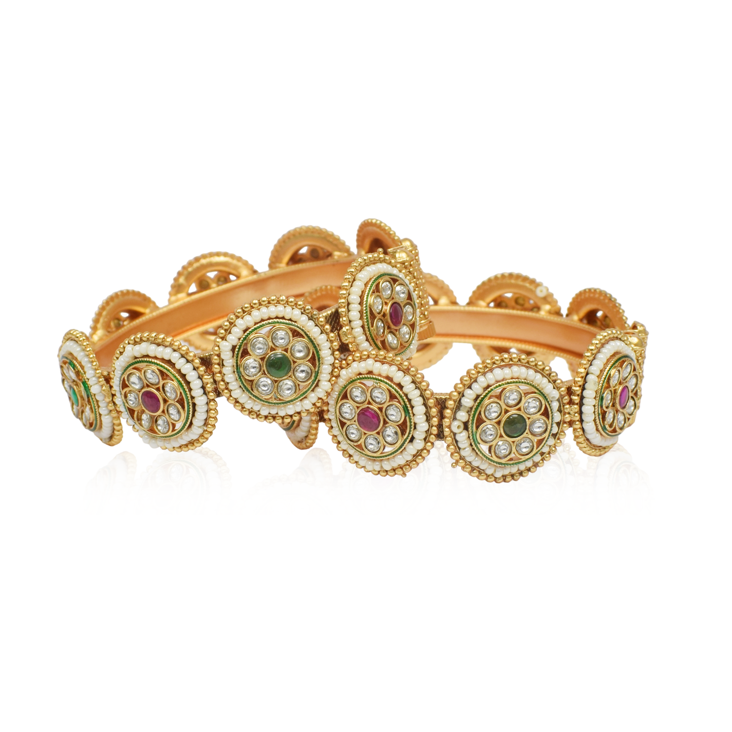 Shruthi Golden Bangle