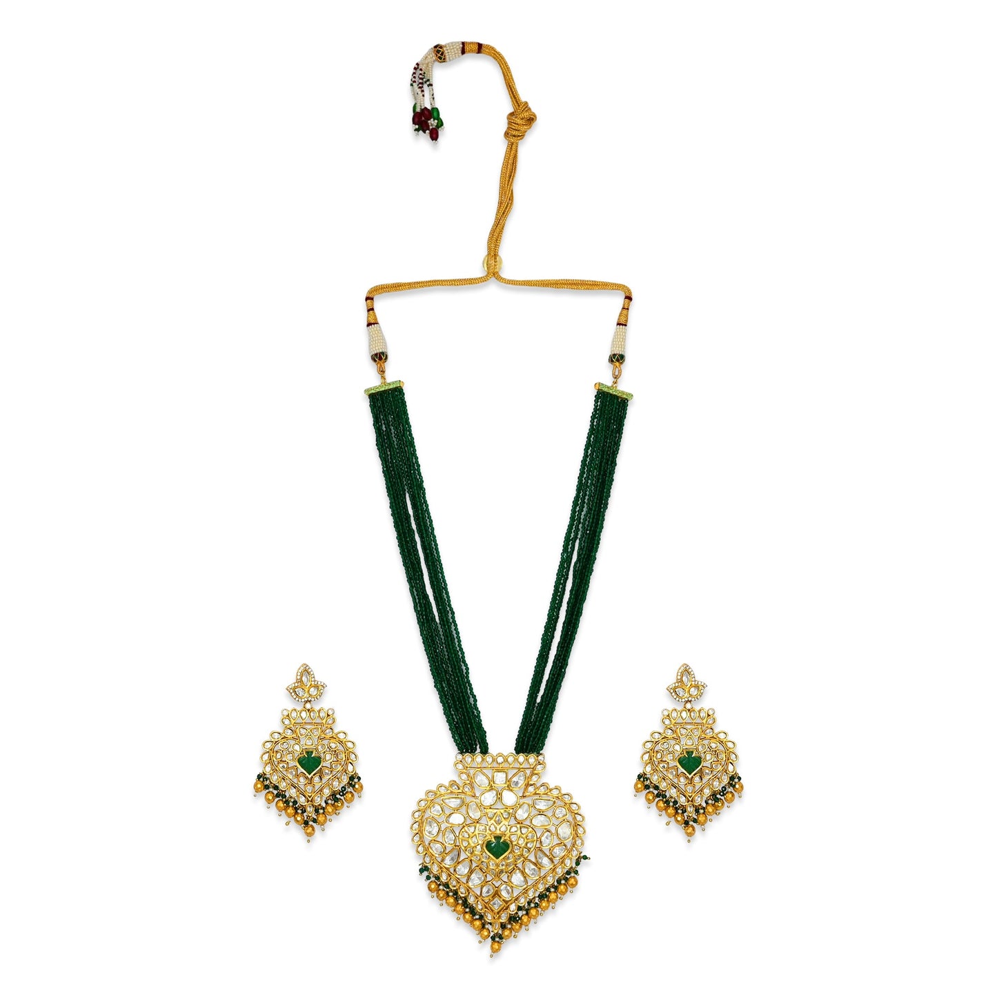 Aaradhya Kundan Pendant Set