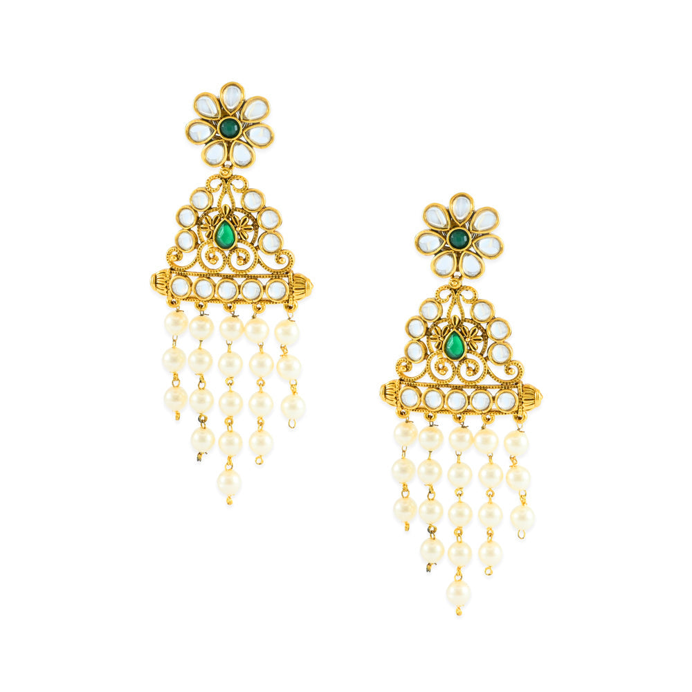 Pratibha Polki Earrings