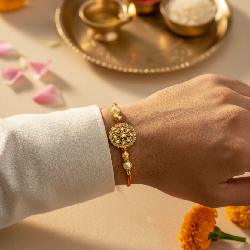 Designer Rakhi on the special day of Rakshabandan for your Brothers| Rakshabandhan special | Rakhi for Brother and Cousin Art No. R-25