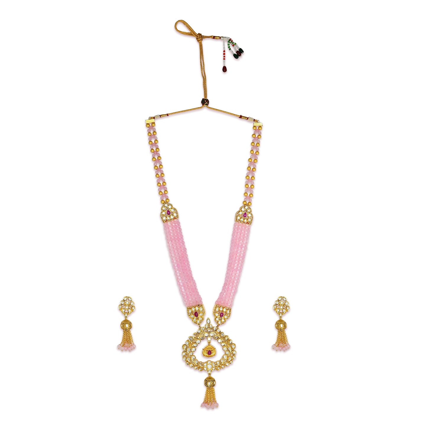 Isha Kundan Pendant Set