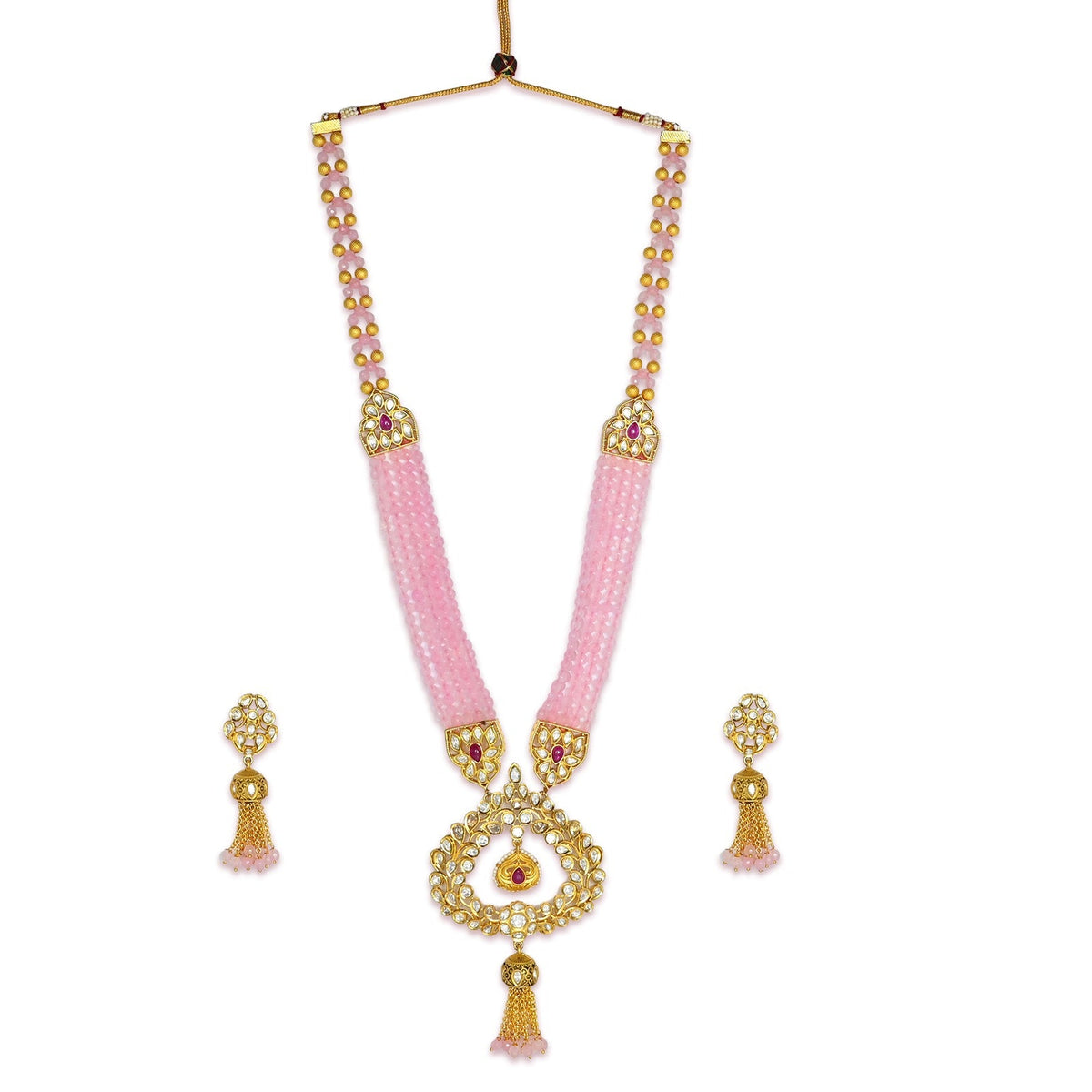 Isha Kundan Pendant Set