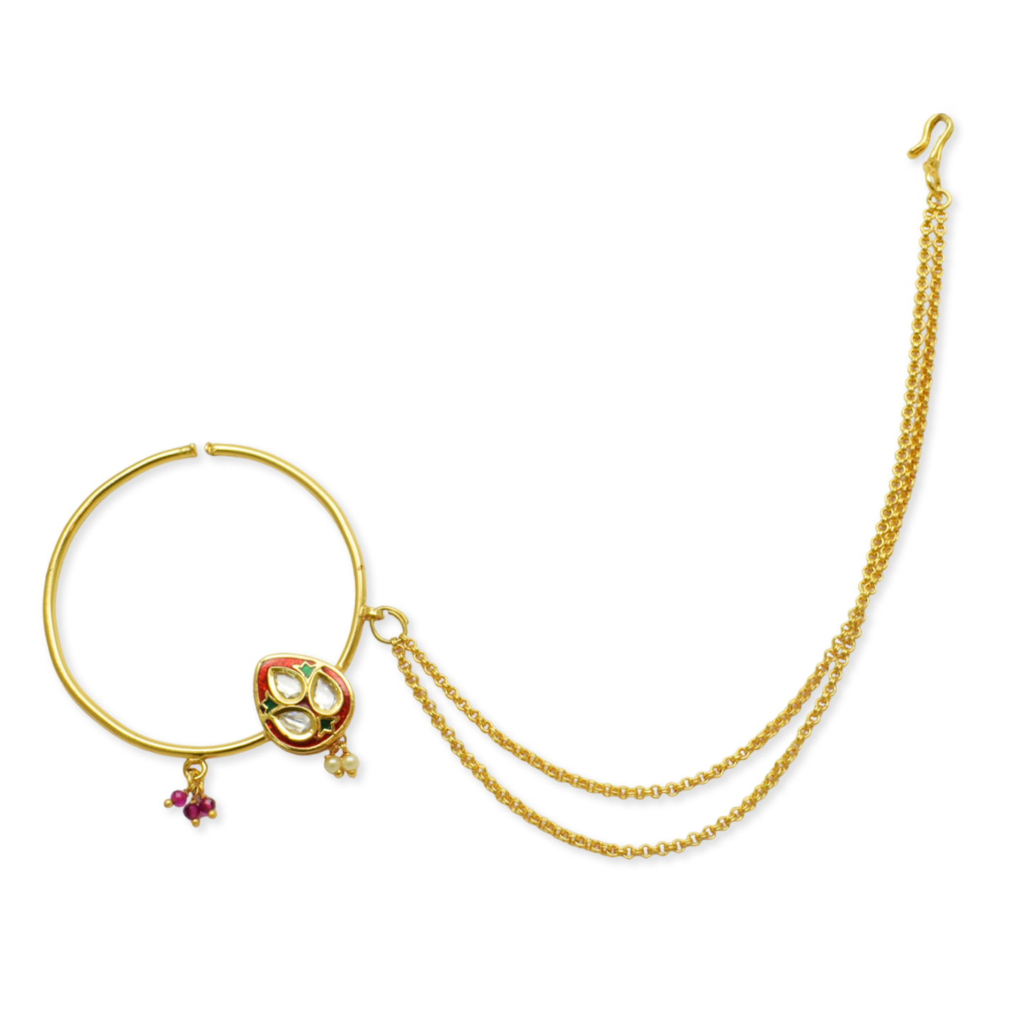 Nikita Gold Plated Nath