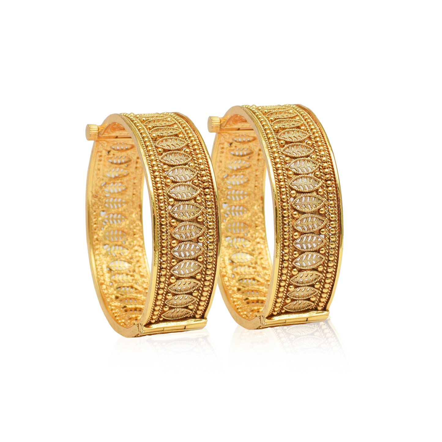 Madhavi Golden Bangle