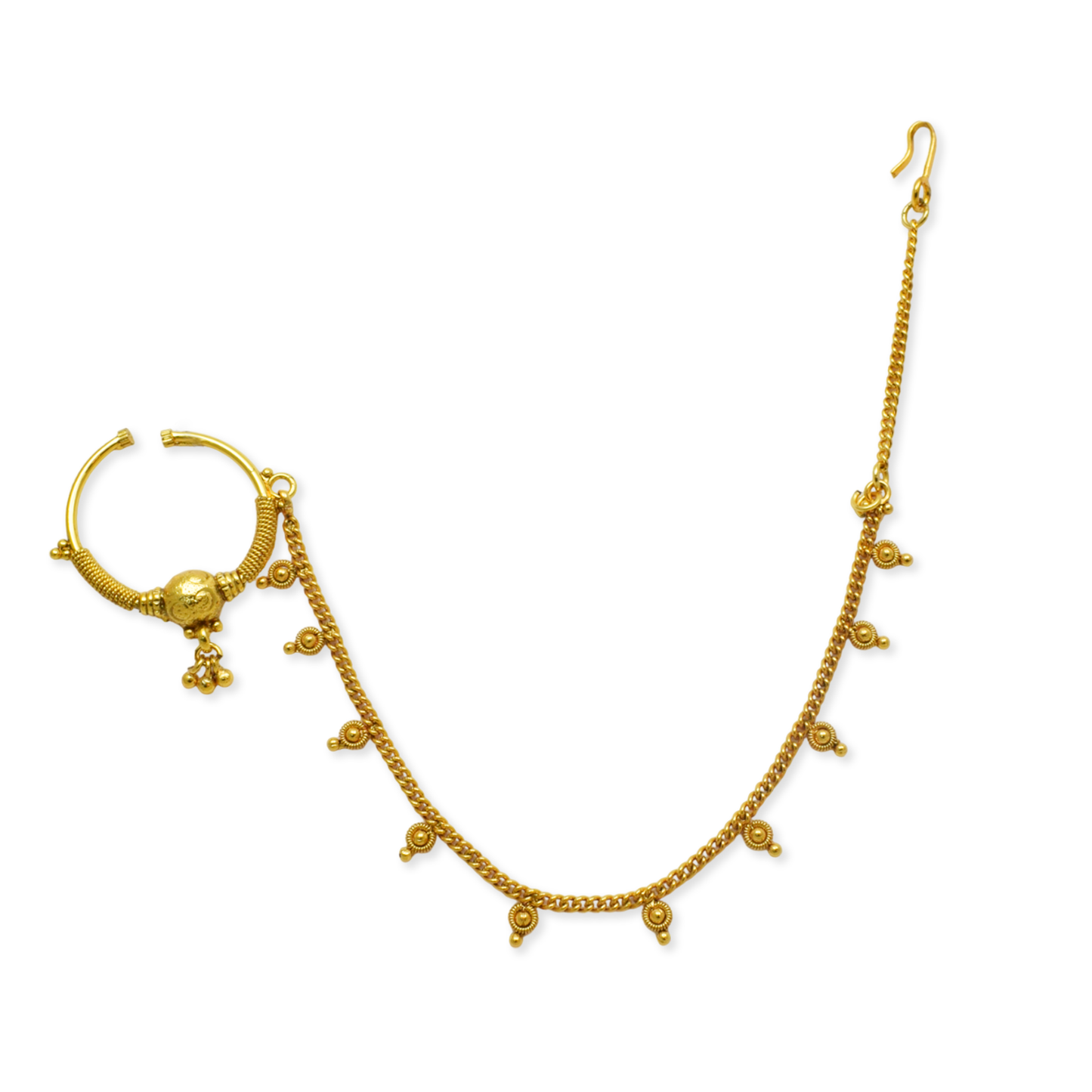 Kritika Gold Plated Nath