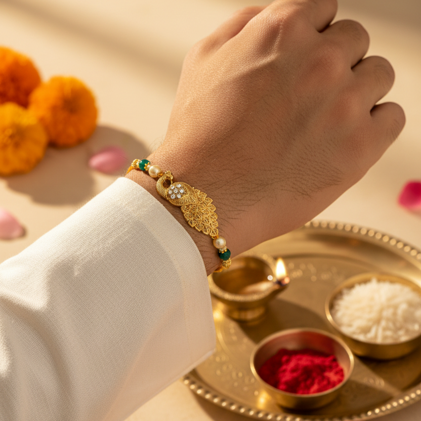 Designer Rakhi on the special day of Rakshabandan for your Brothers| Rakshabandhan special | Rakhi for Brother and Cousin Art No. R-27