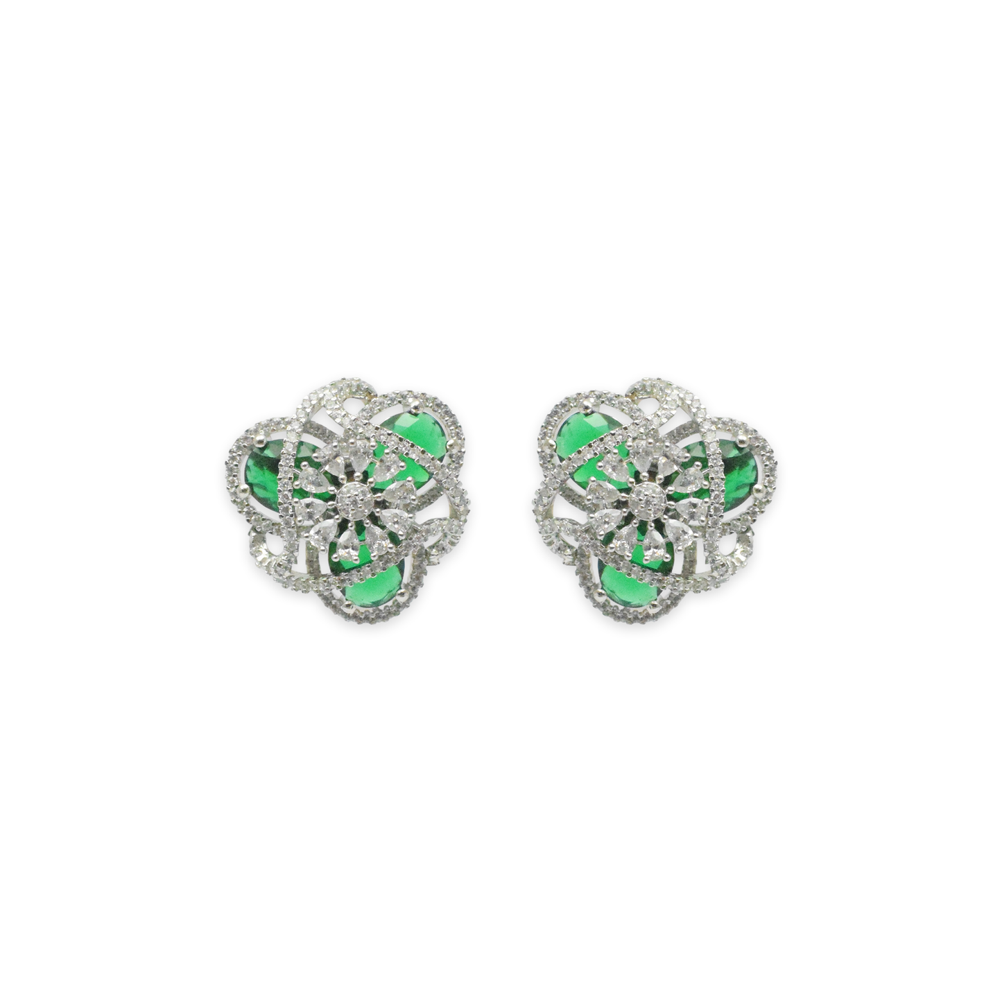 Anvi Zircon Earrings