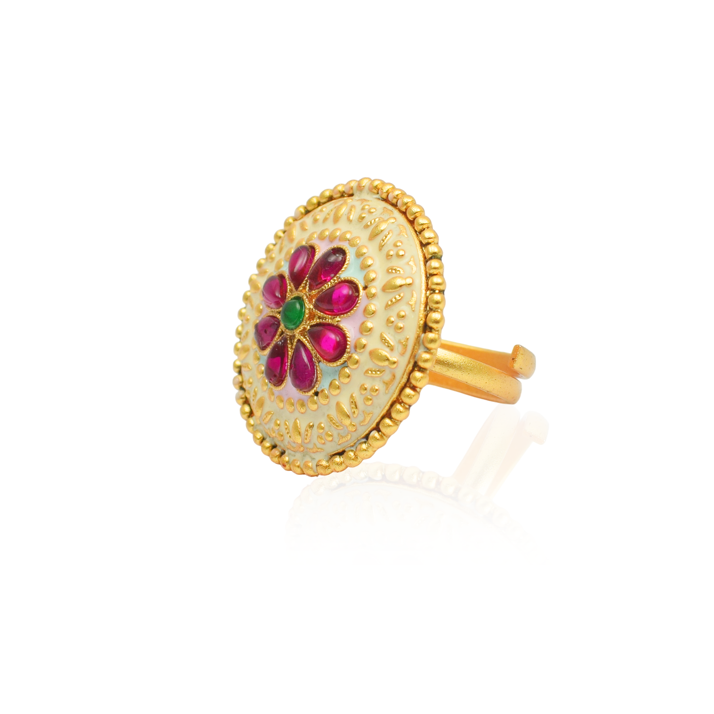 Aakriti Temple Rings