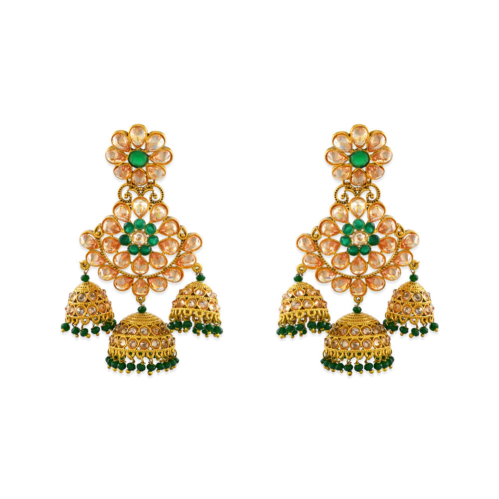Indrani Polki Earrings