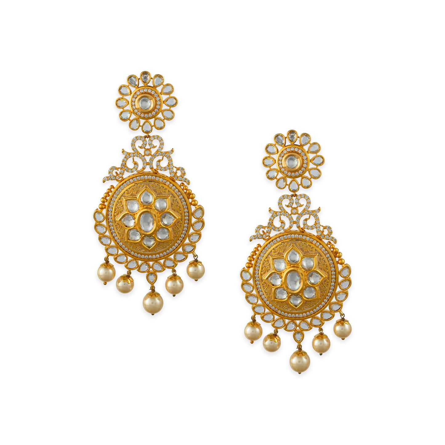 Poonam Kundan Earrings