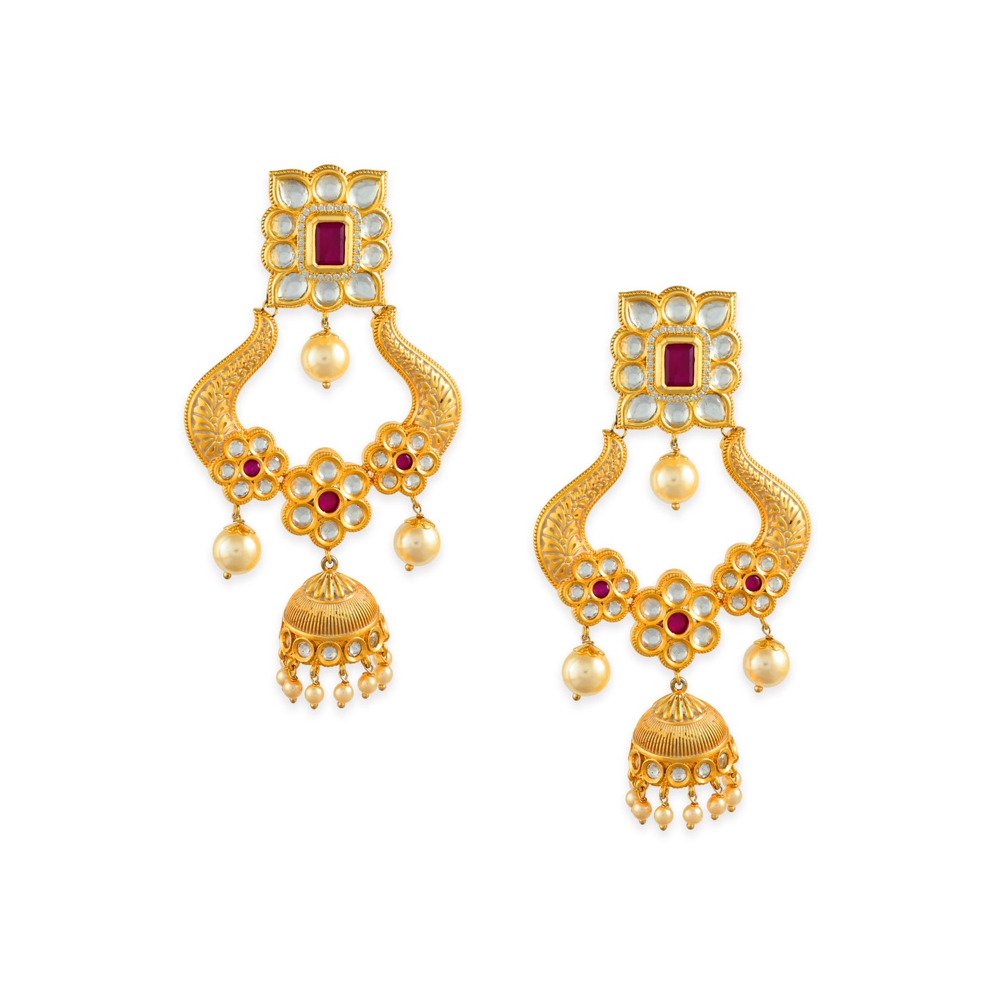 Kajal Kundan Earrings