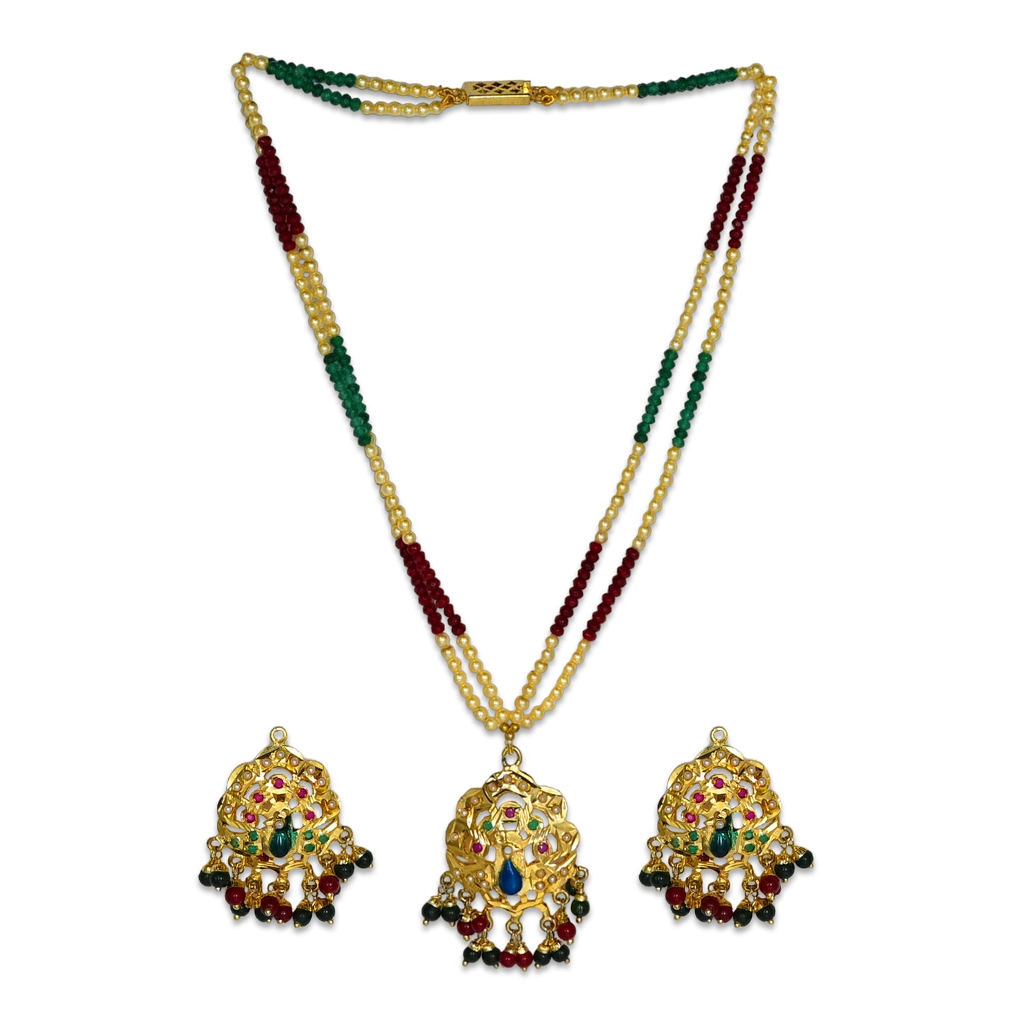 Isha Jadau Necklace Set