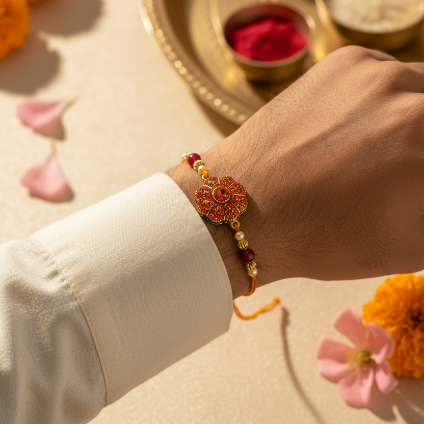 Designer Rakhi on the special day of Rakshabandan for your Brothers| Rakshabandhan special | Rakhi for Brother and Cousin Art No. R-32