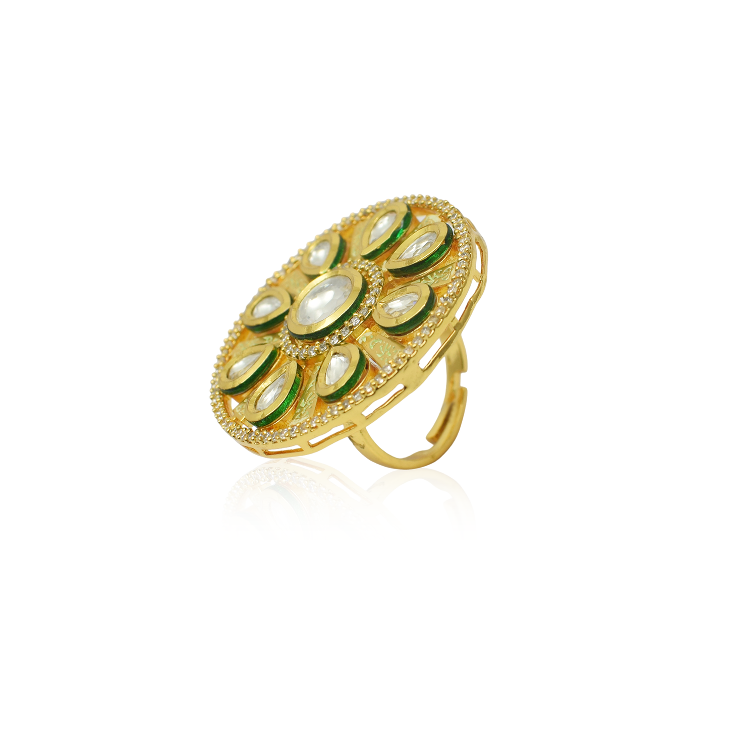 Anamika Kundan Rings