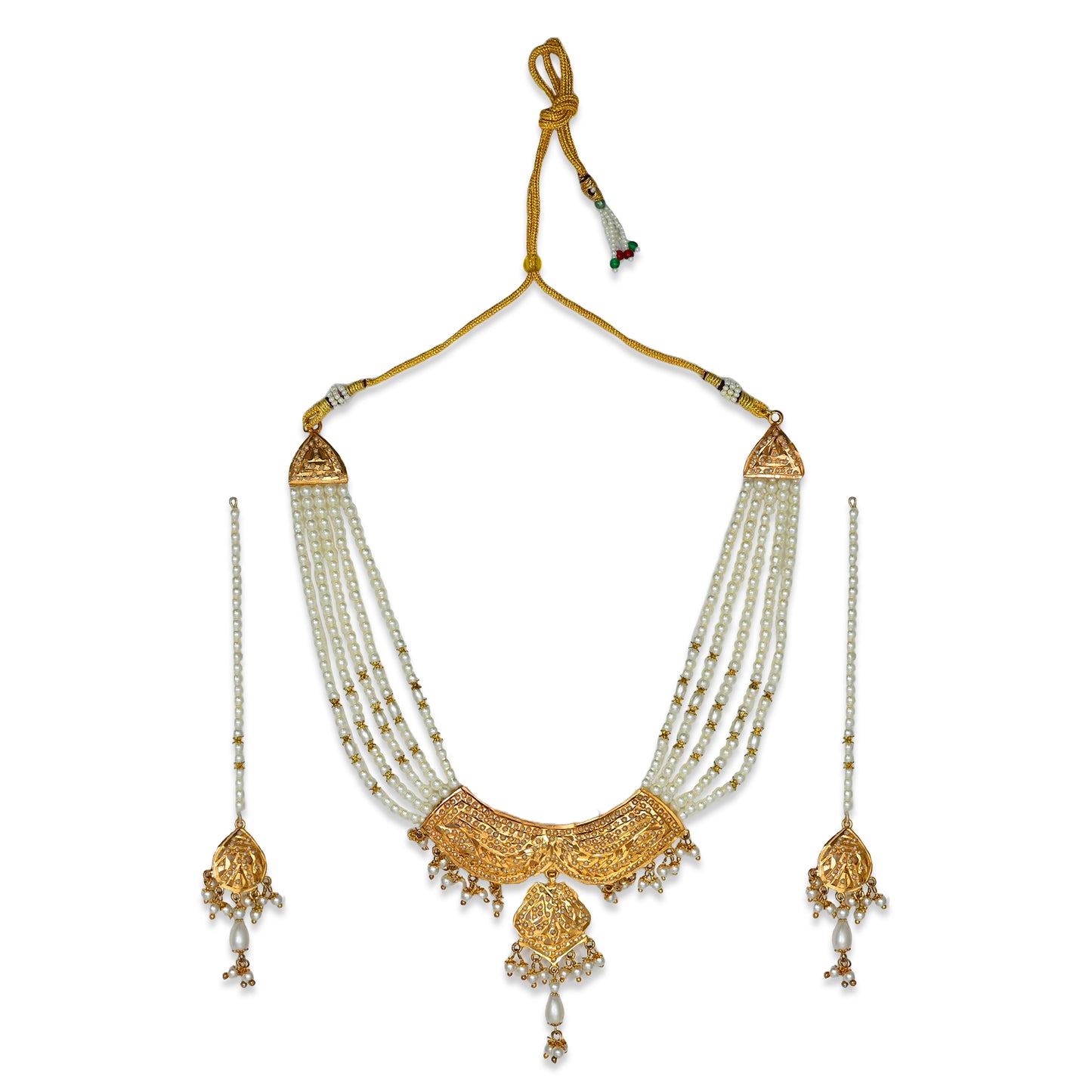 Vaishnavi Jadau Necklace Set