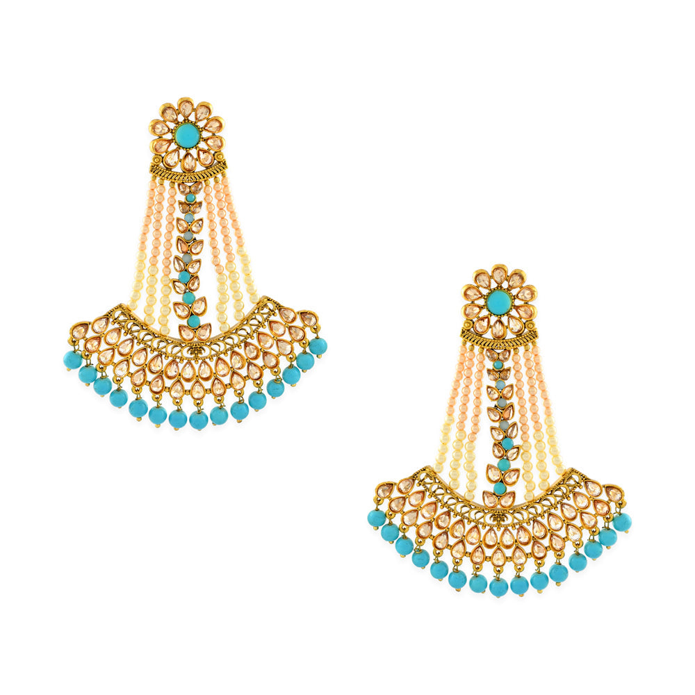 Madhuri Polki Earrings