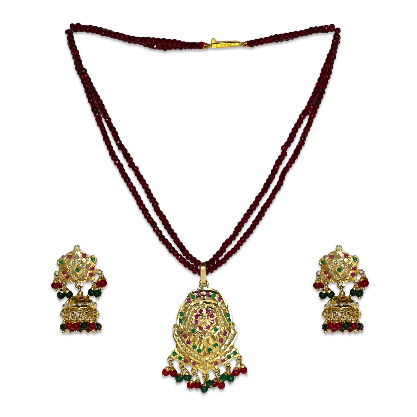 Nisha Jadau Necklace Set