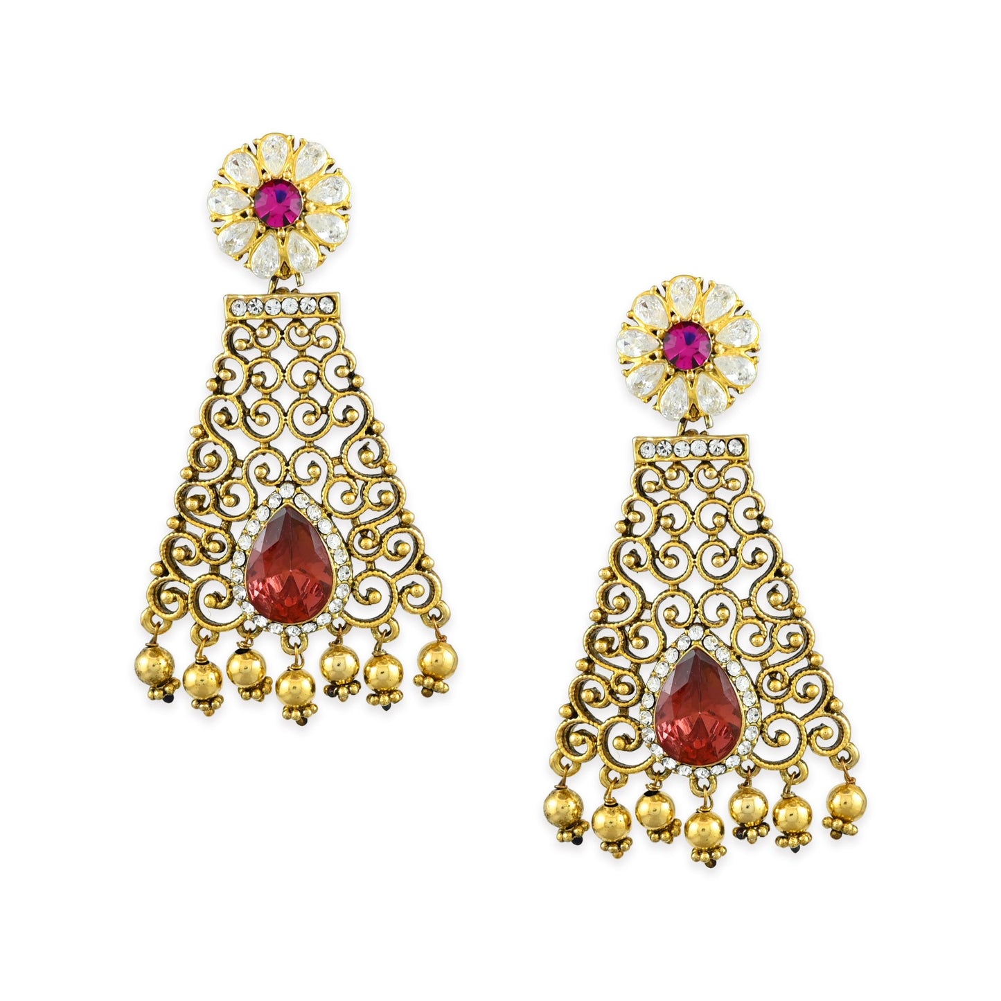 Tulsi Polki Earrings