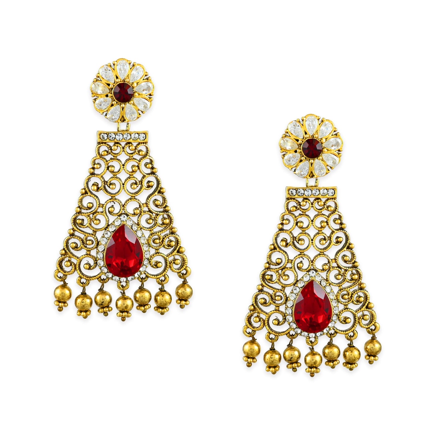 Tulsi Polki Earrings