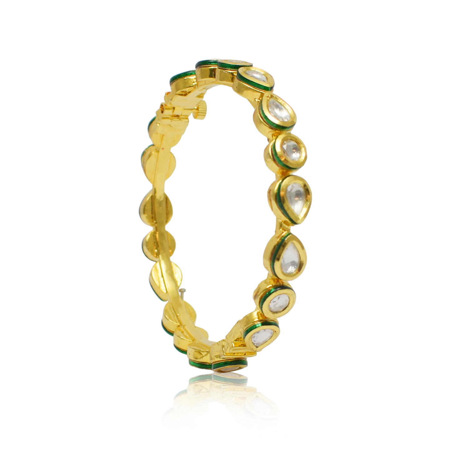 Sakshi Kundan Bangles