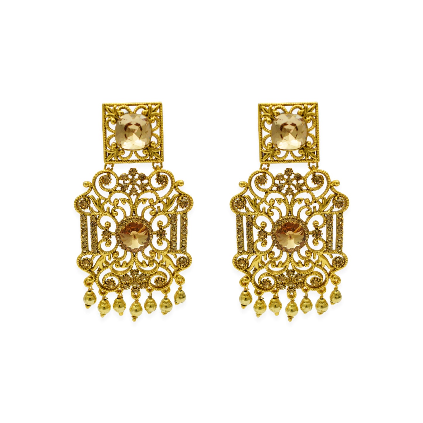 Diya Polki Earrings