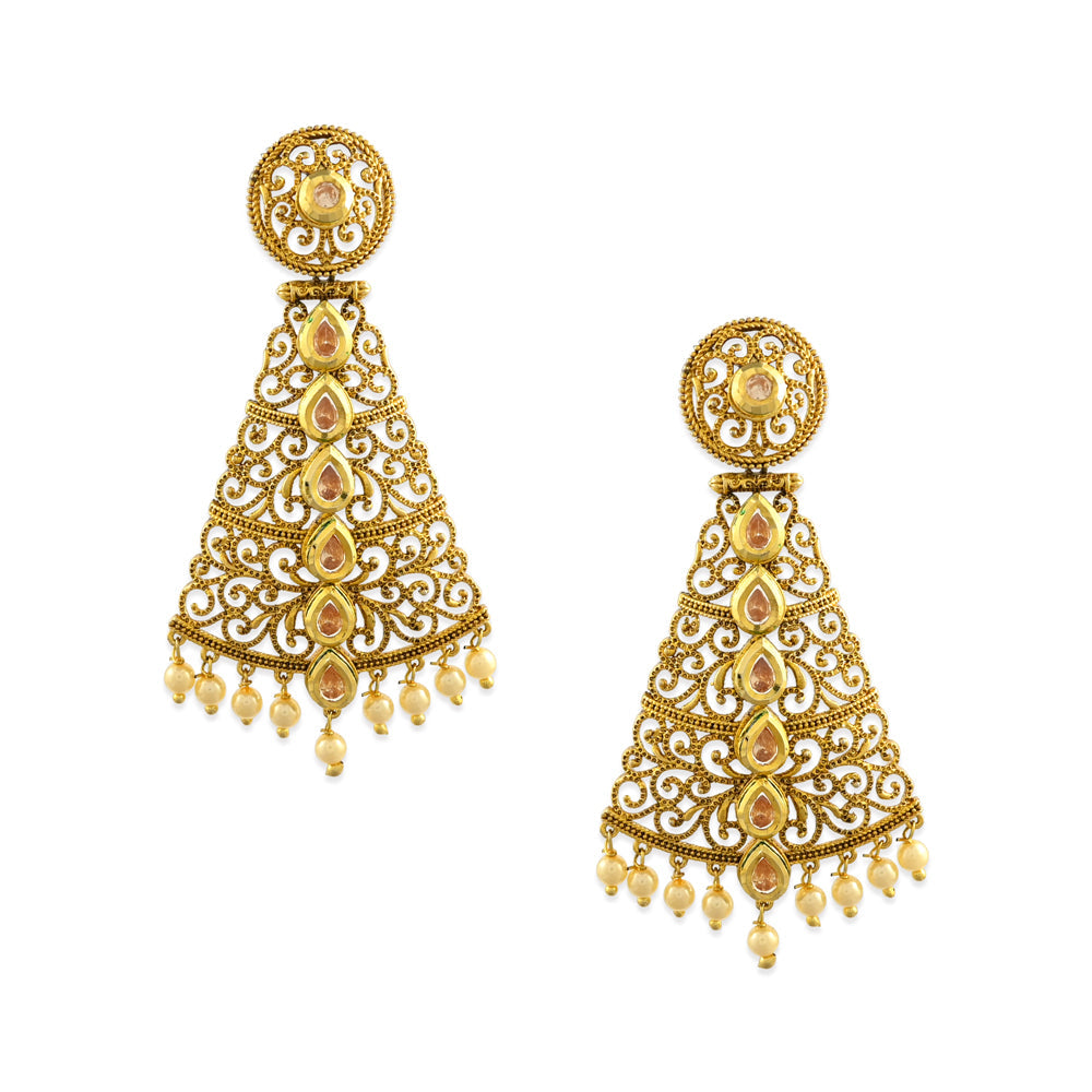 Hemlata Polki Earrings