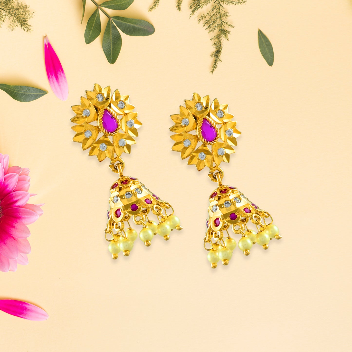 Radha Jadau Earring