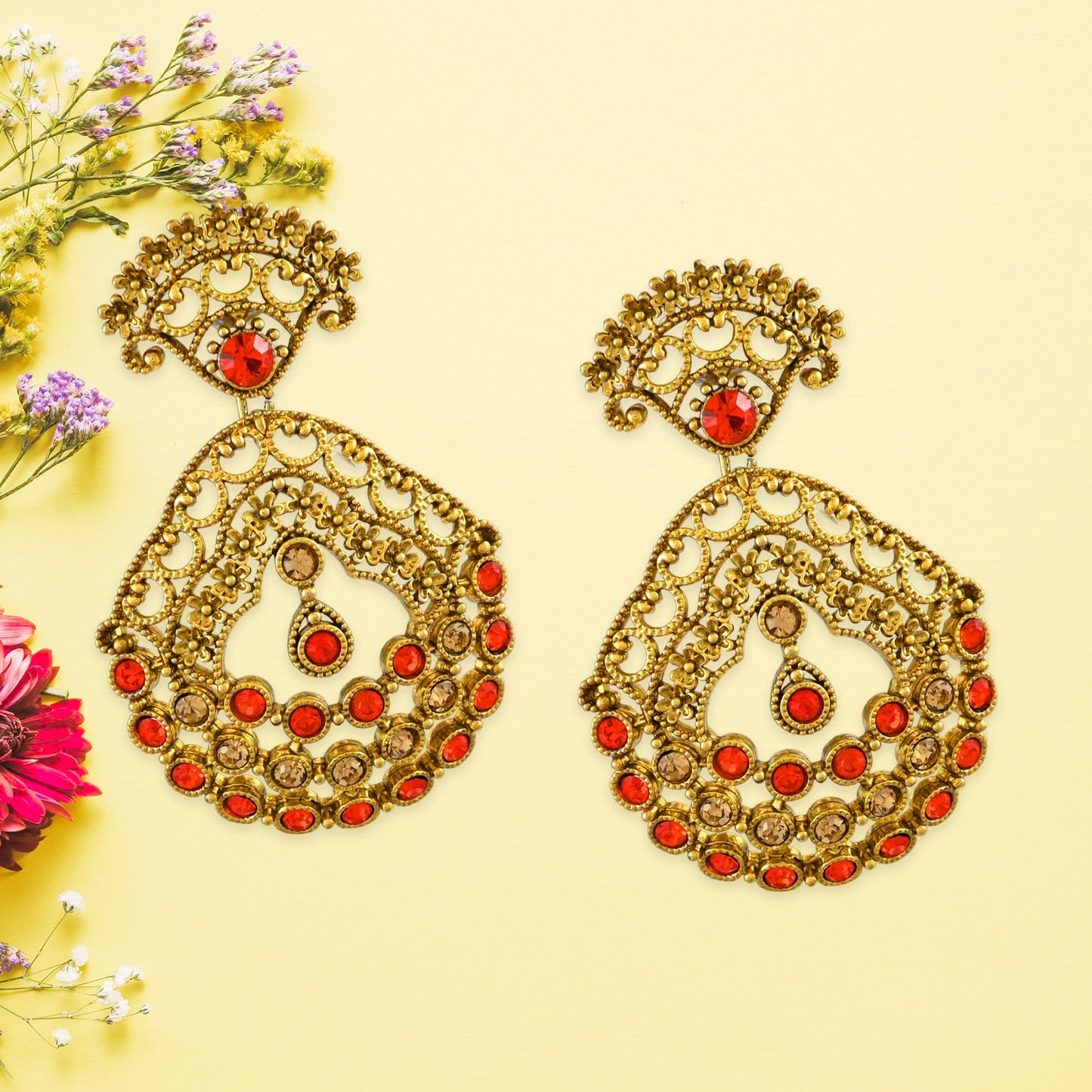 Amita Polki Earrings