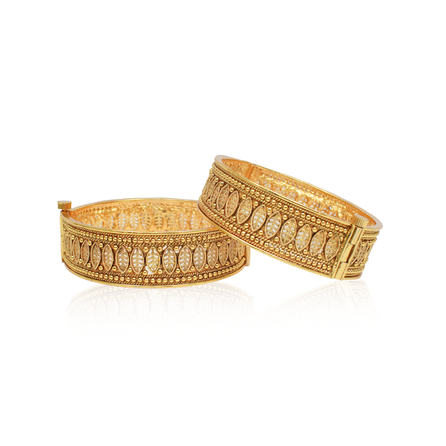 Madhavi Golden Bangle