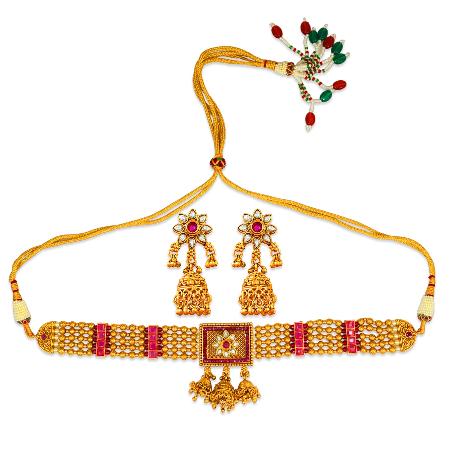 Trisha Temple Necklace