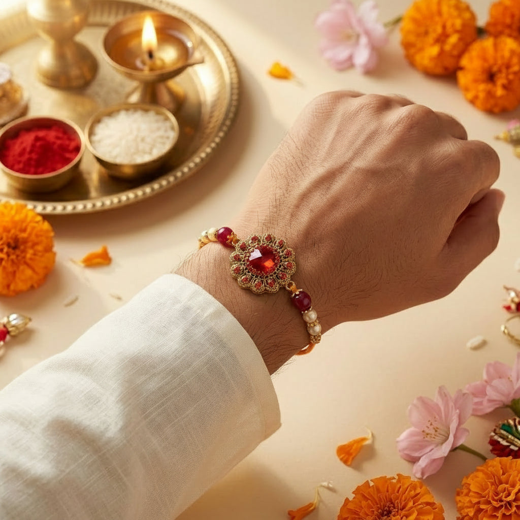 Designer Rakhi on the special day of Rakshabandan for your Brothers| Rakshabandhan special | Rakhi for Brother Art No. R-50