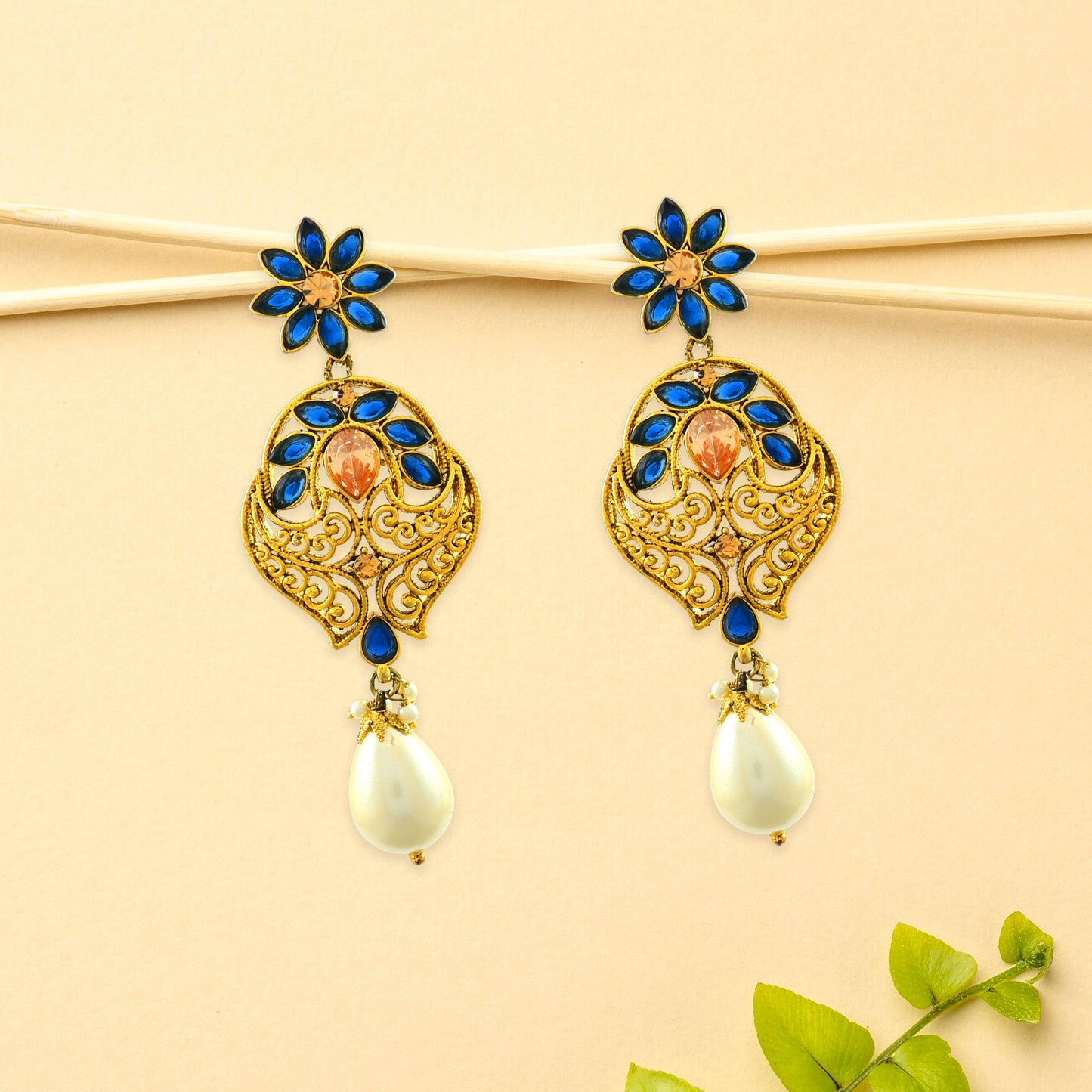 Niharika Polki Earrings