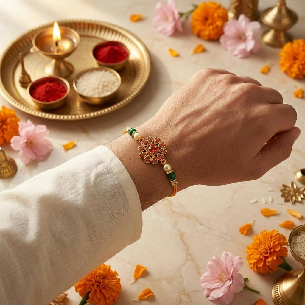 Designer Rakhi on the special day of Rakshabandan for your Brothers| Rakshabandhan special | Rakhi for Brother | Art No. R-09