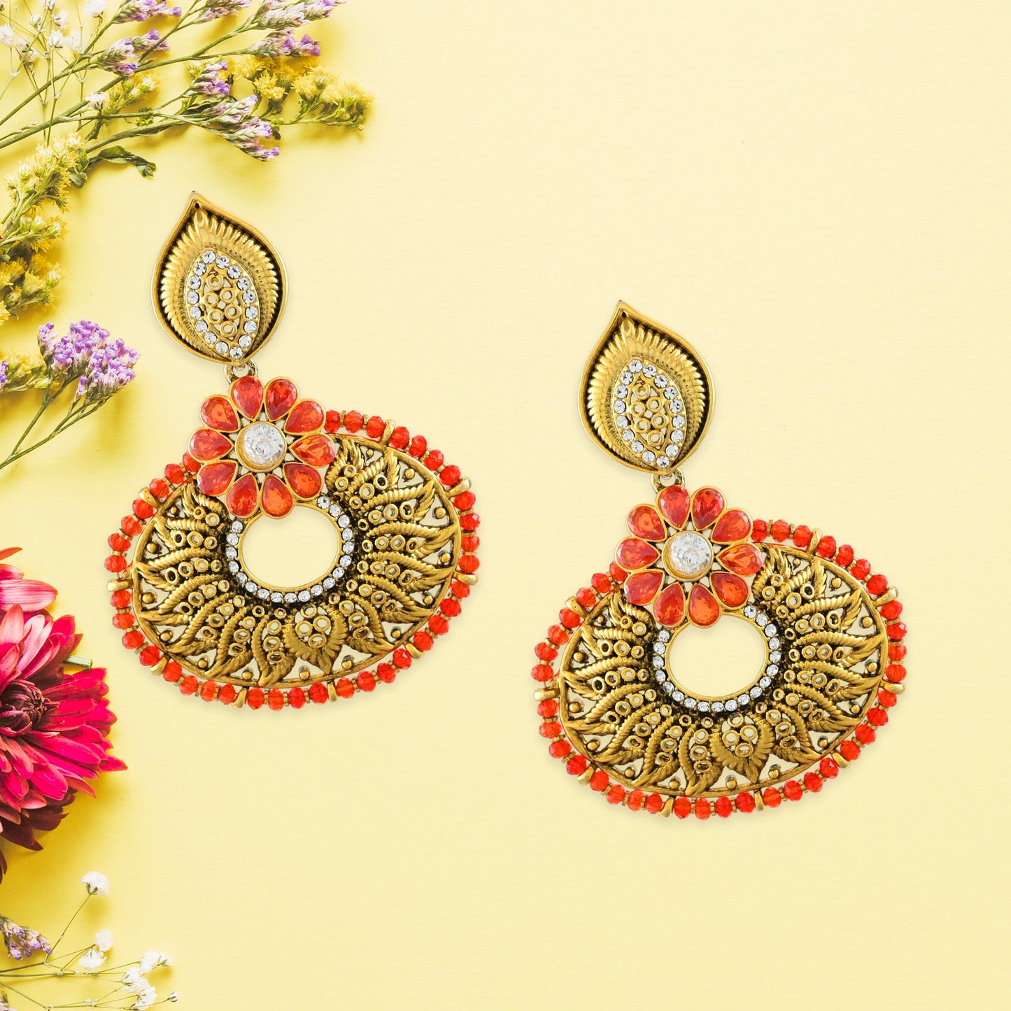 Harpreet Polki Earrings