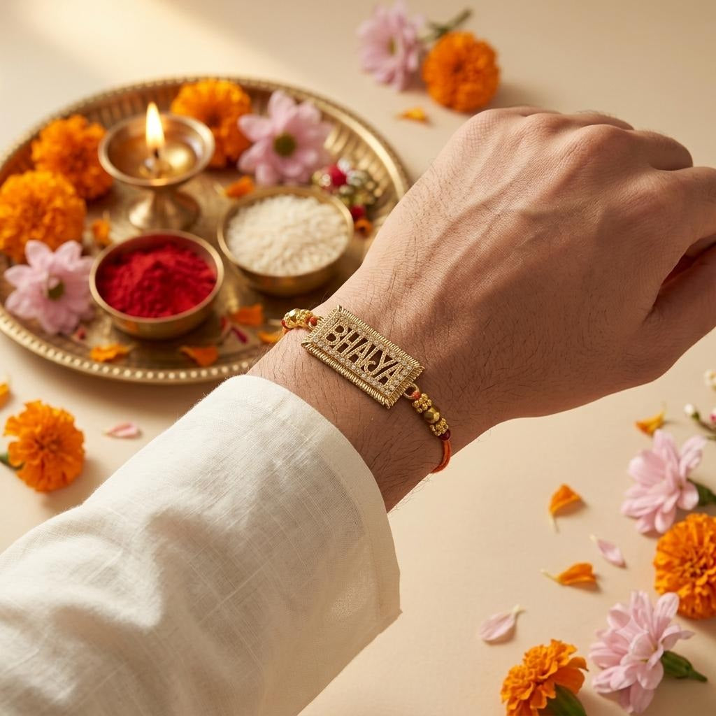 Designer Rakhi on the special day of Rakshabandan for your Brothers| Rakshabandhan special | Rakhi for Brother | Art No. R-08