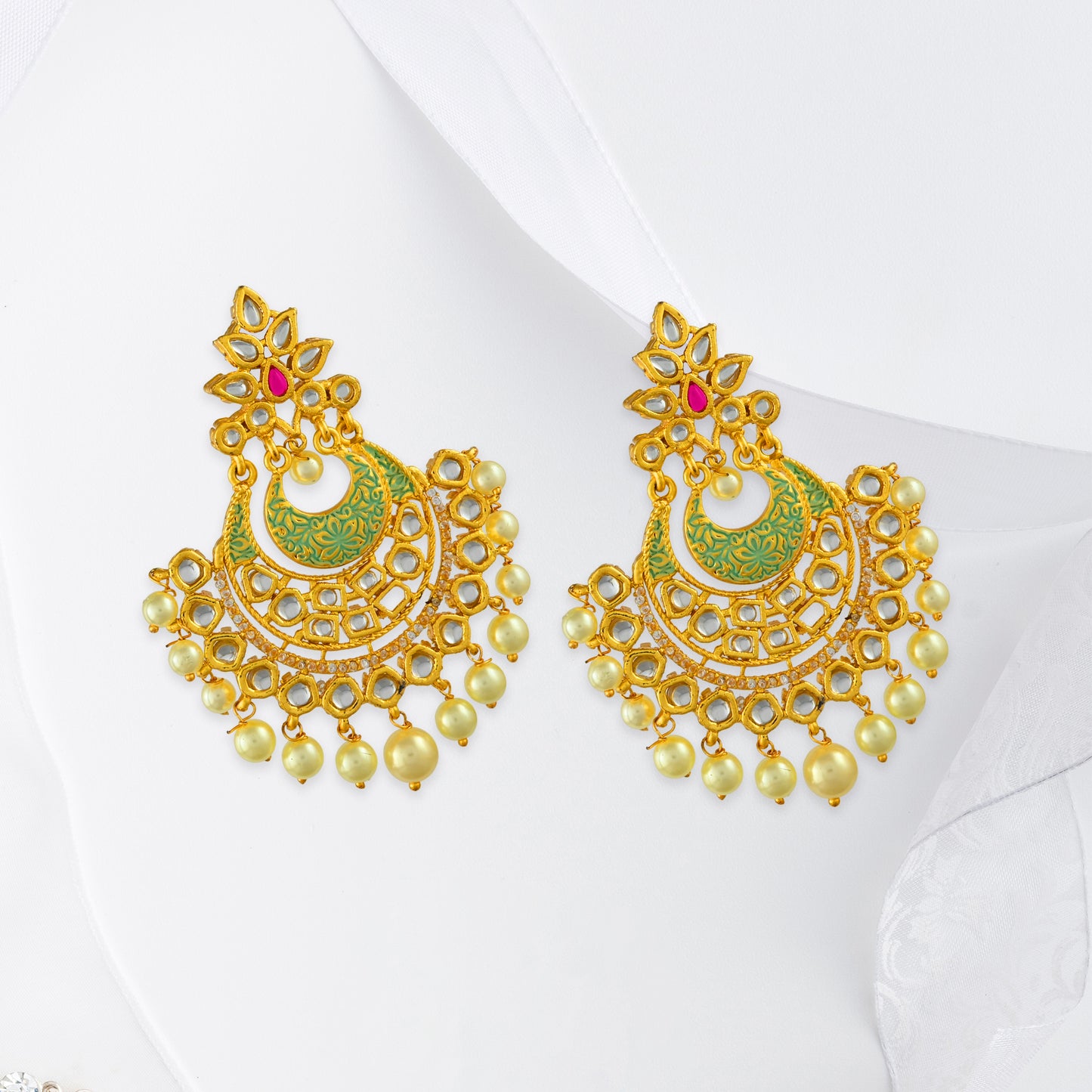 Laxmi Kundan Earrings