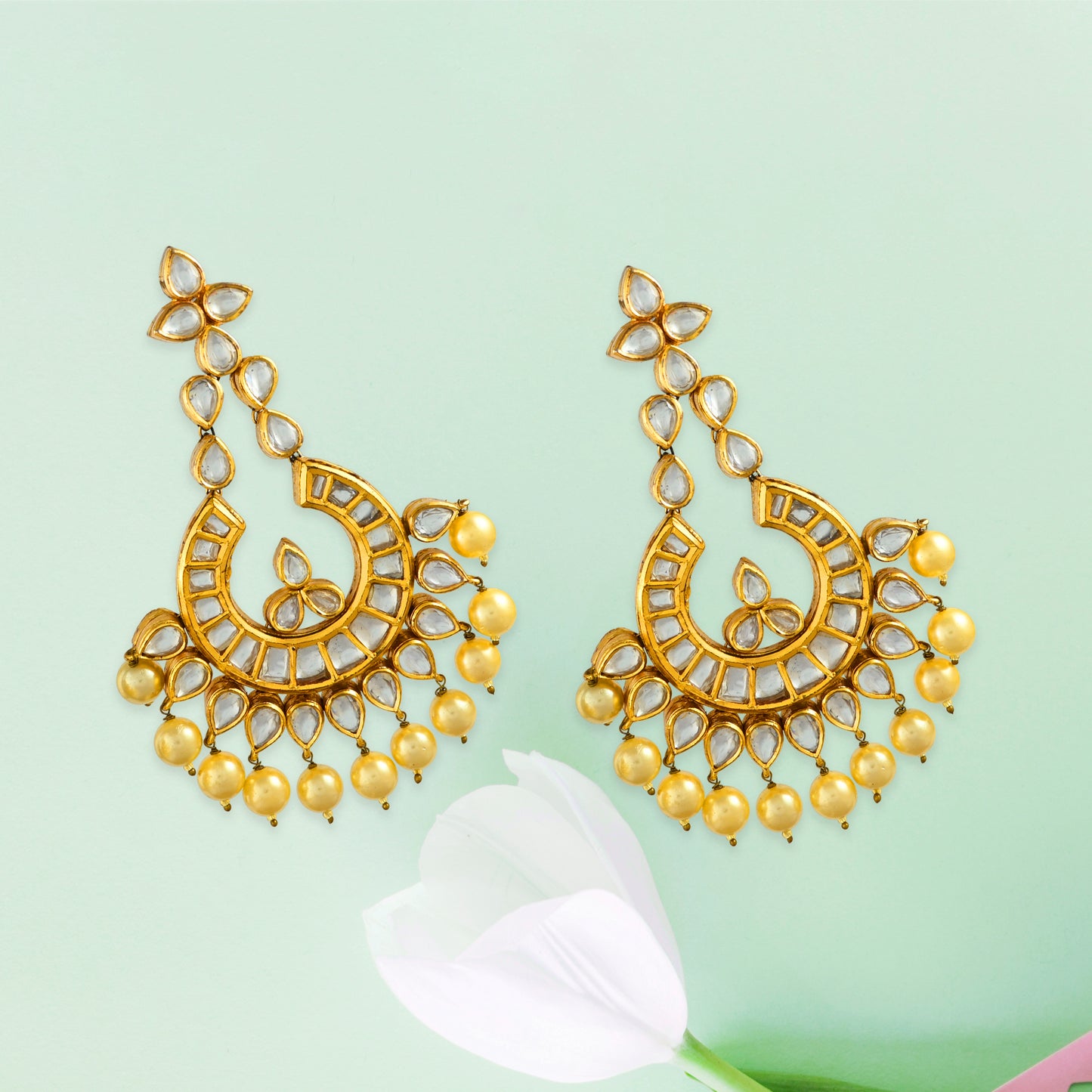 Jaishree Kundan Earrings