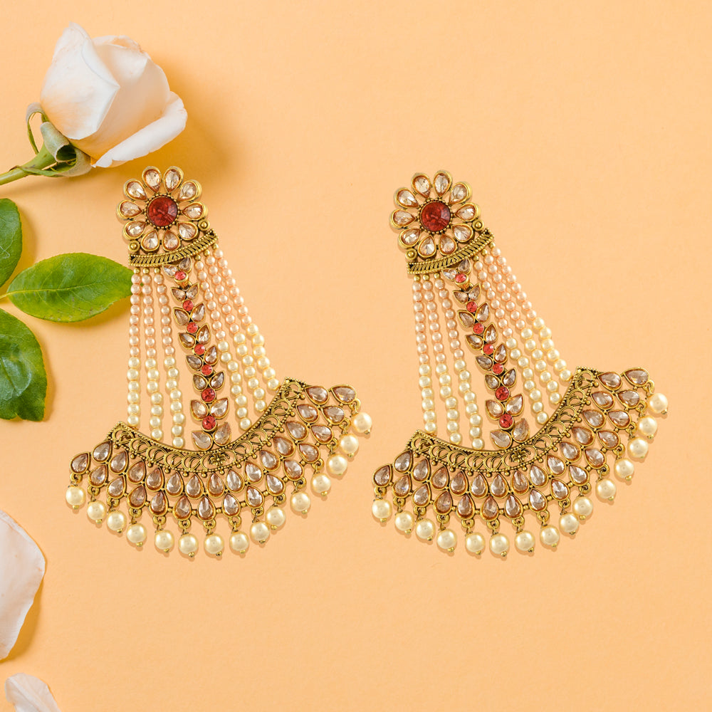 Madhuri Polki Earrings