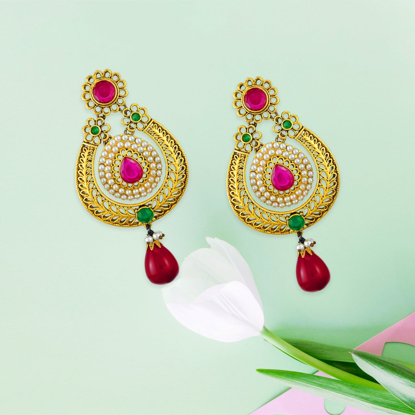 Apoorva Polki Earrings