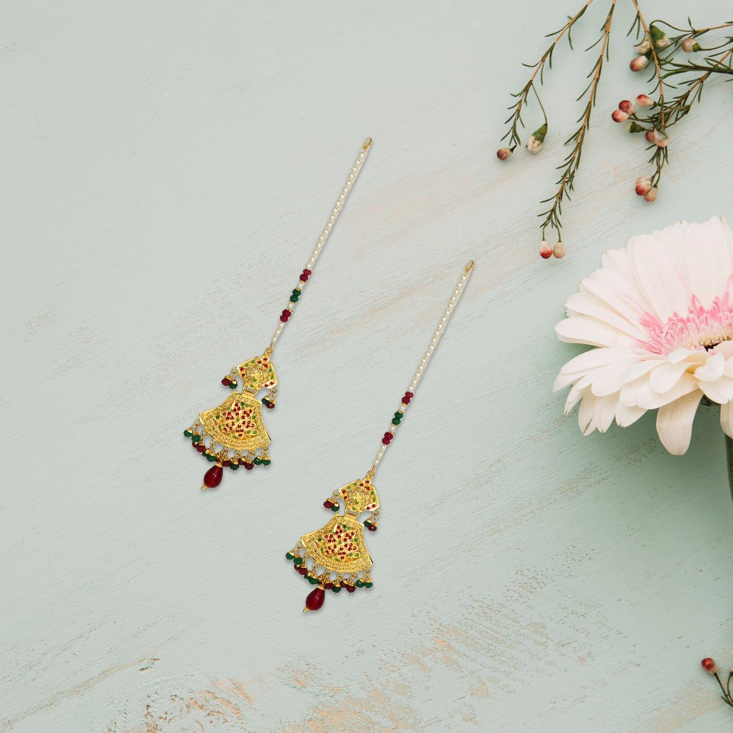 Sanya Jadau Necklace Set