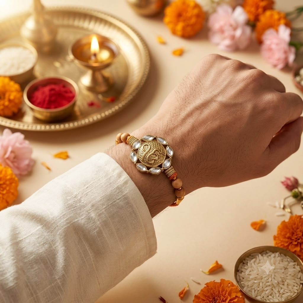 Designer Rakhi on the special day of Rakshabandan for your Brothers| Rakshabandhan special | Rakhi for Brother Art No. R-46