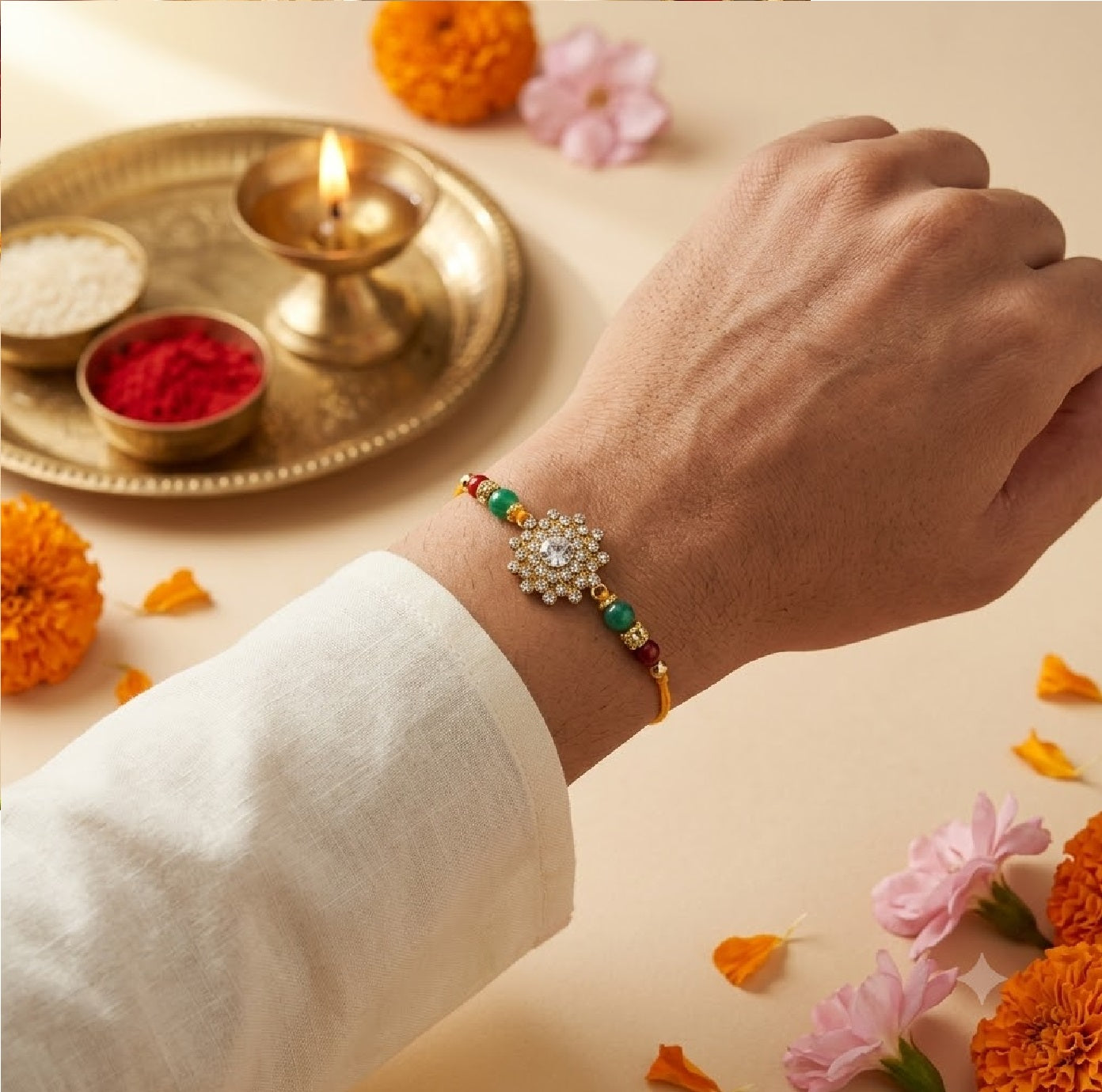 Designer Rakhi on the special day of Rakshabandan for your Brothers| Rakshabandhan special | Rakhi for Brother Art No. R-51