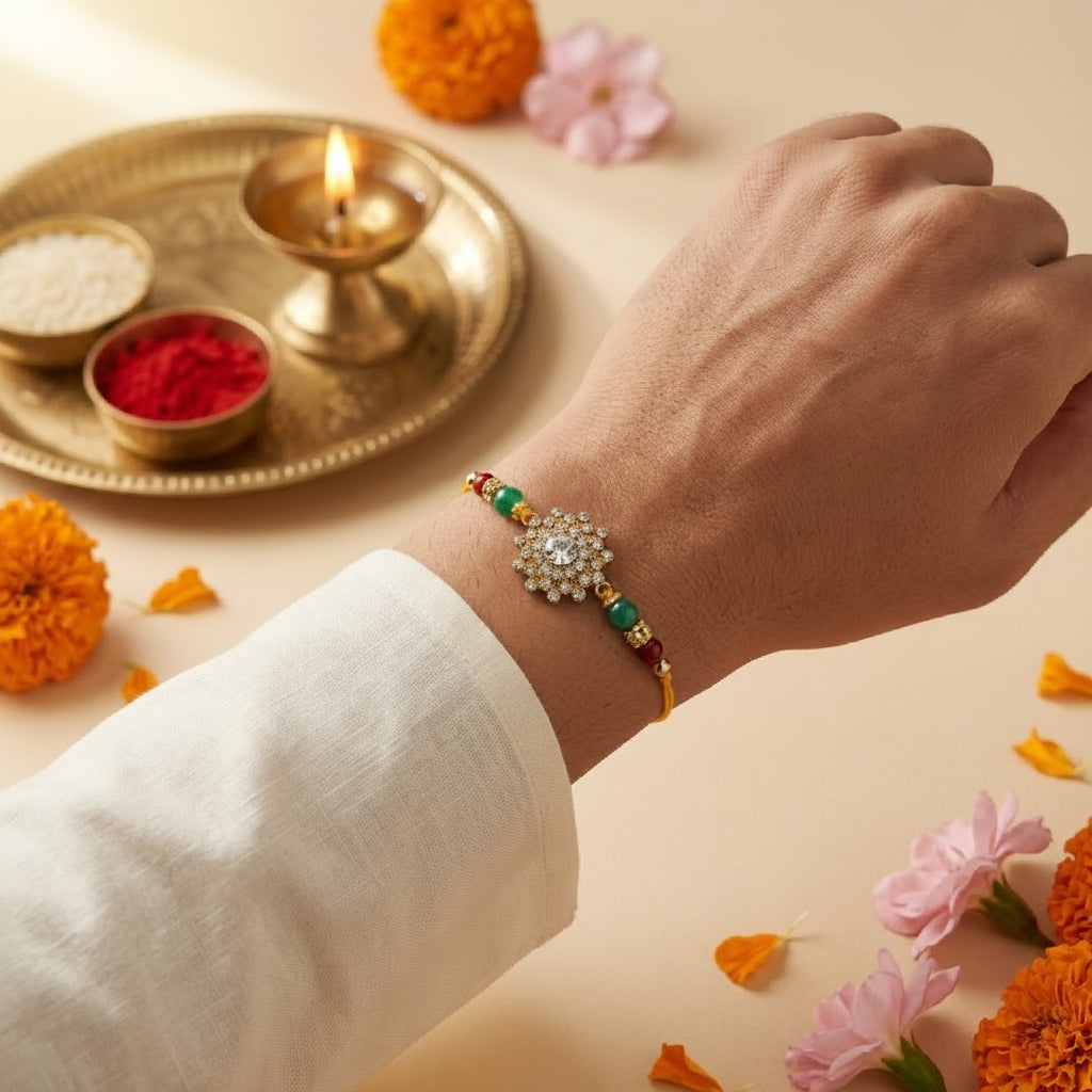 Designer Rakhi on the special day of Rakshabandan for your Brothers| Rakshabandhan special | Rakhi for Brother Art No. R-51