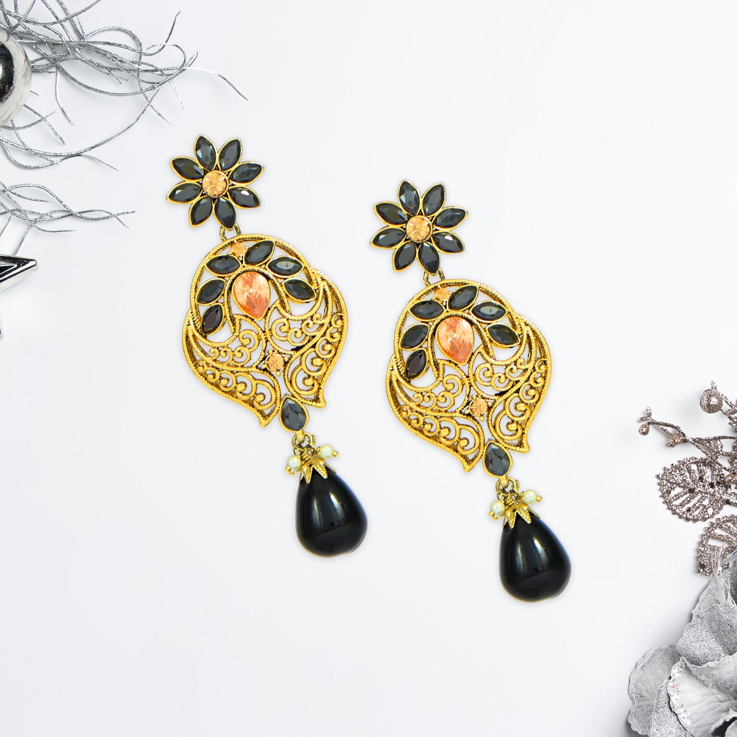 Niharika Polki Earrings