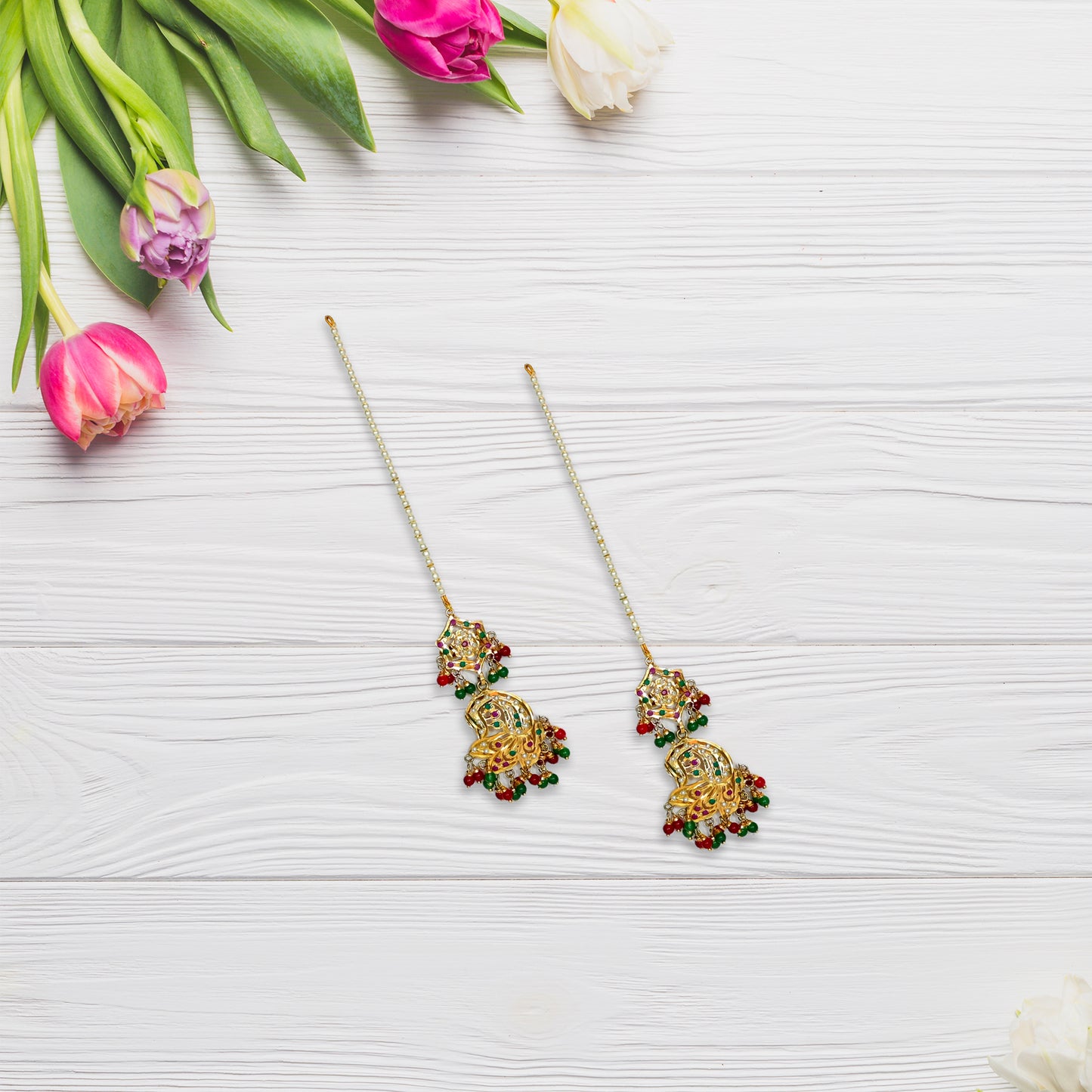 Zara Jadau Necklace Set