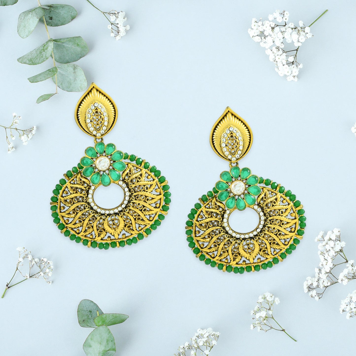 Harpreet Polki Earrings