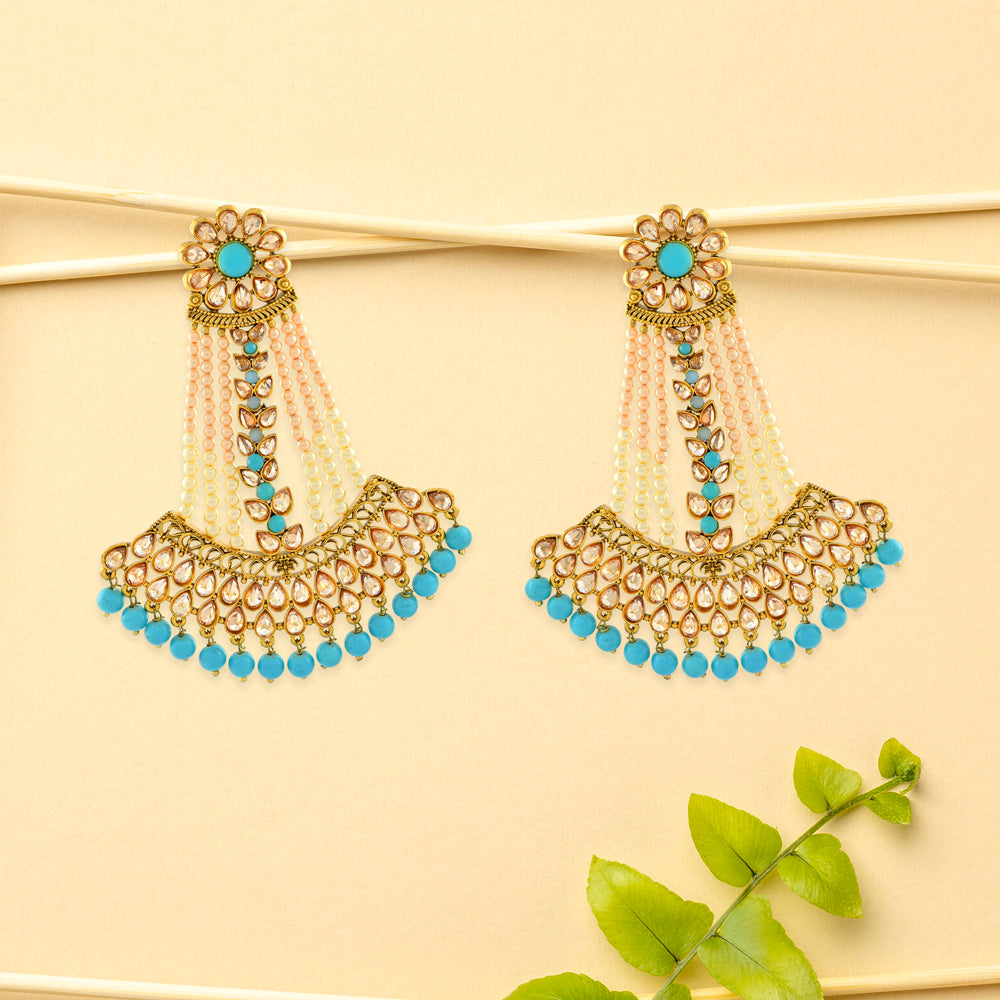 Madhuri Polki Earrings
